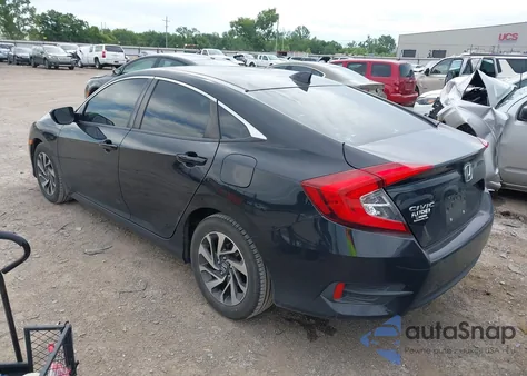 2018 Honda Civic Ex z USA, uszkodzony, nr VIN 2HGFC2F78JH589623